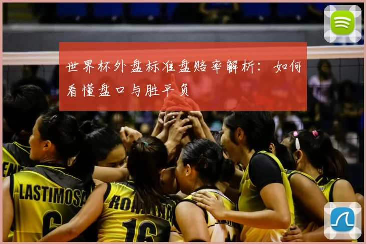 世界杯外盘标准盘赔率解析：如何看懂盘口与胜平负