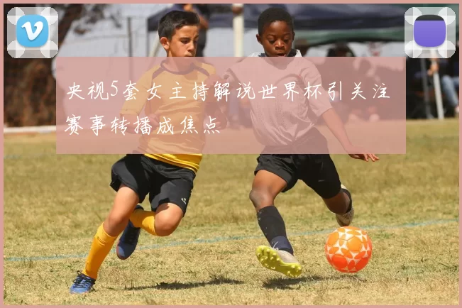 央视5套女主持解说世界杯引关注 赛事转播成焦点